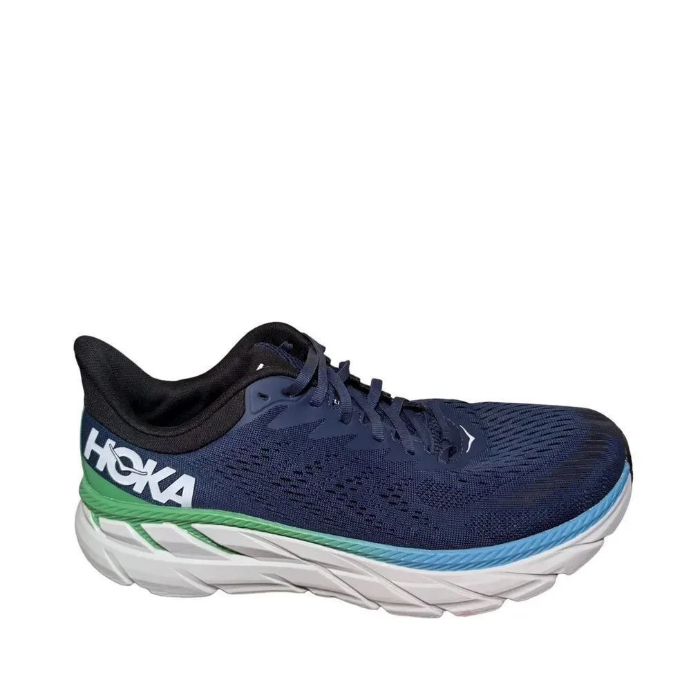 Hoka Men's clifton 7 Blue Running Shoes size 11.5